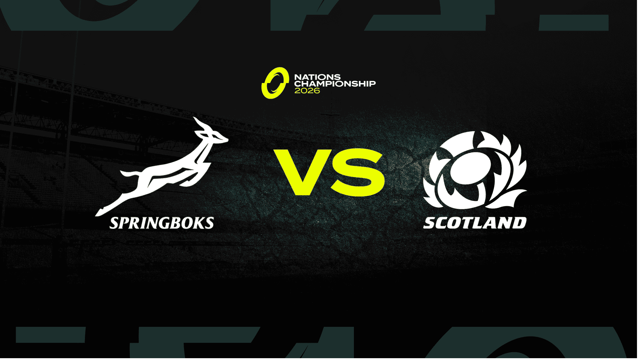 Springboks vs Scotland